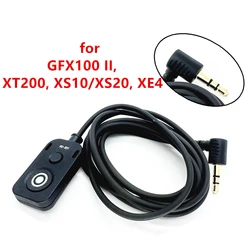 3.5mm Shutter Release Cable Remote Control for Fujifilm Fuji XT50 XS10 X-S10 XS20 X-S20 XE4 X-E4 XT200 X-T200 GFX100II Camera