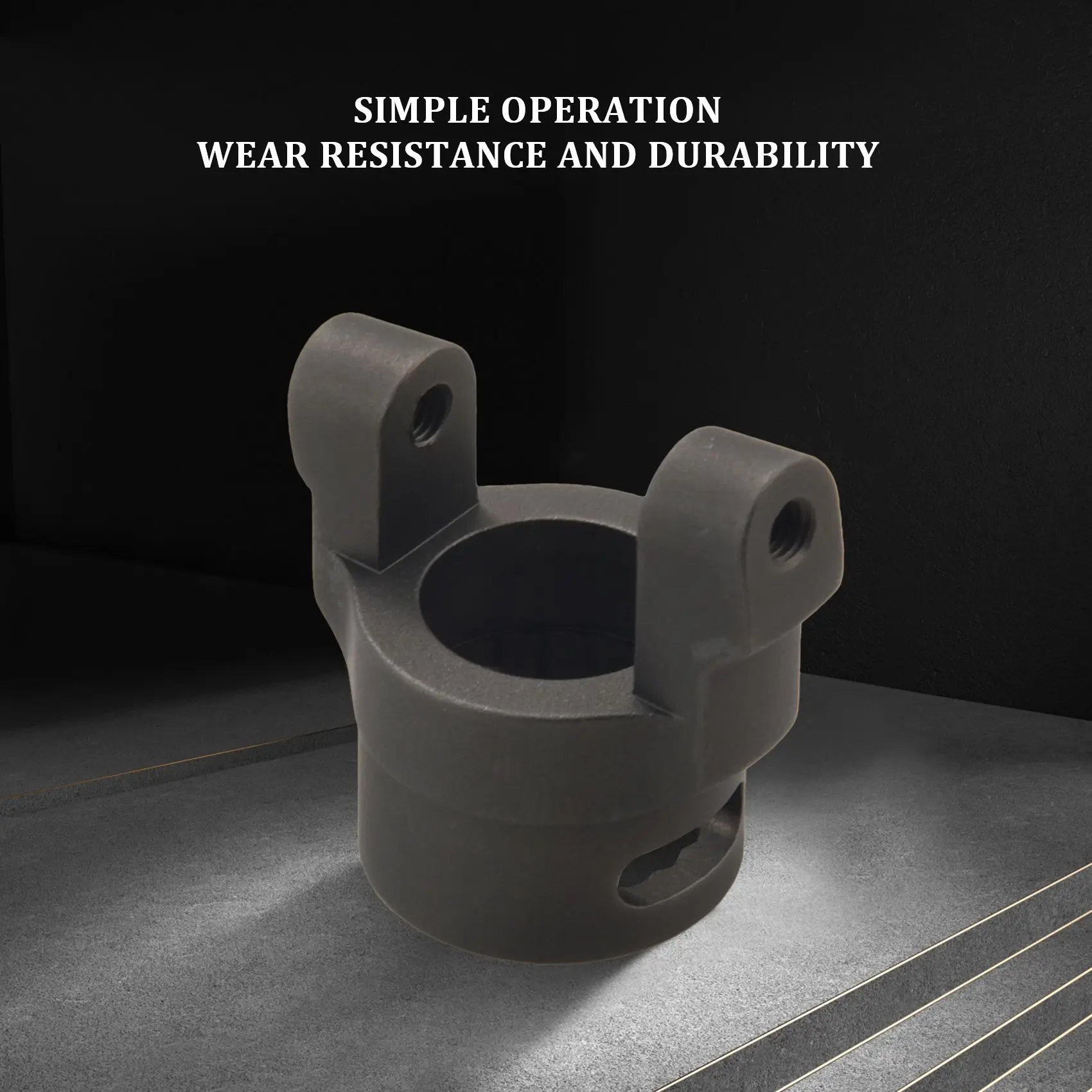 Jy-metal junta de direção c hub transportadora eixo bloqueio haste ligação direção para 1/10 rc rastreador axial rr10 wraith peças