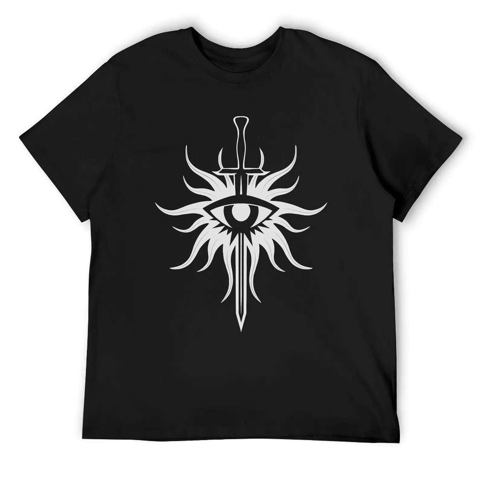 

White inquisition logo classic t shirt T-Shirt vintage t shirts funny meme t-shirts fruit of the loom mens t shirts