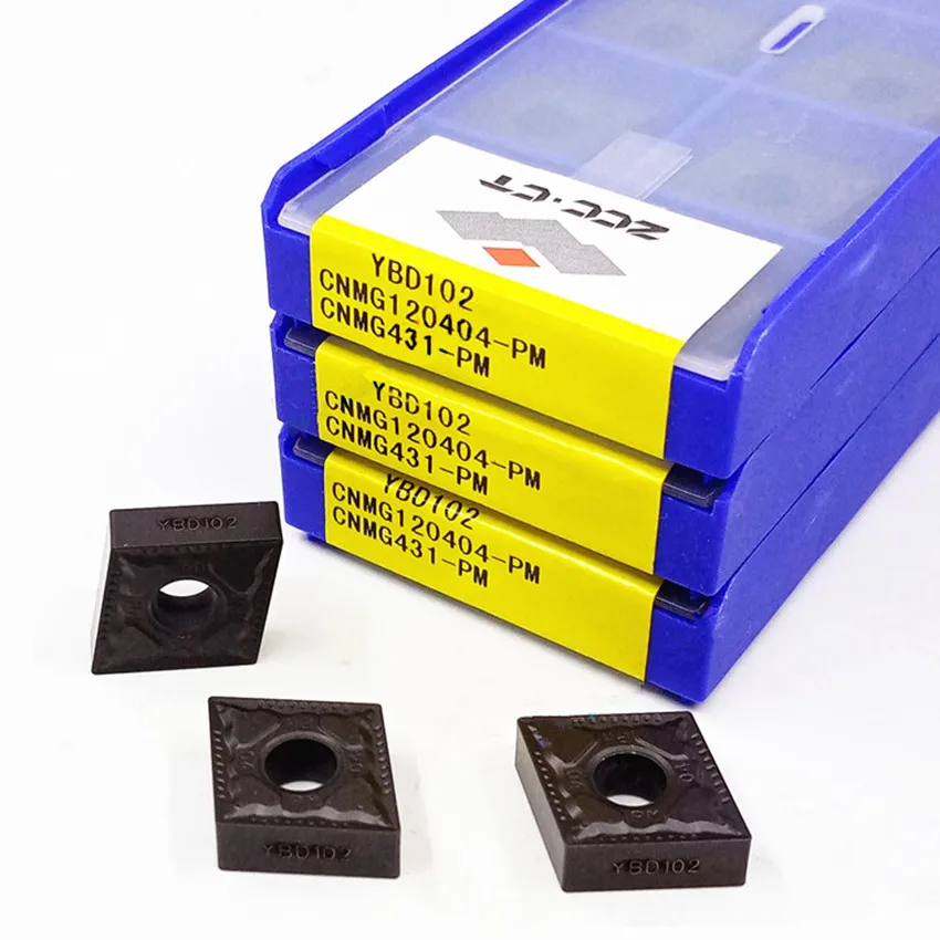 

CNMG120404-PM YBD102/CNMG120408-PM YBD102/CNMG120412-PM YBD102 CNMG431 CNMG432 CNMG433 ZCC.CT CNC carbide inserts For Cast iron