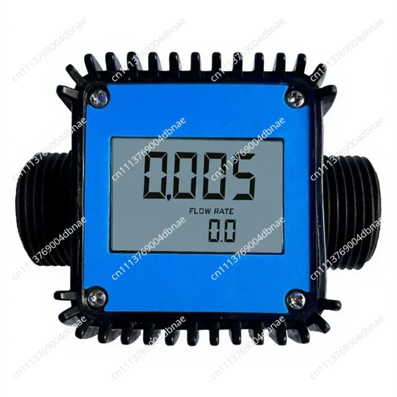 1pcs K24 Micro Flow Digital Display Gear Flow Meter 0.1-7/ 0.2-10L/min for Diesel Oil Hydraulic Oil Soy Oil Water