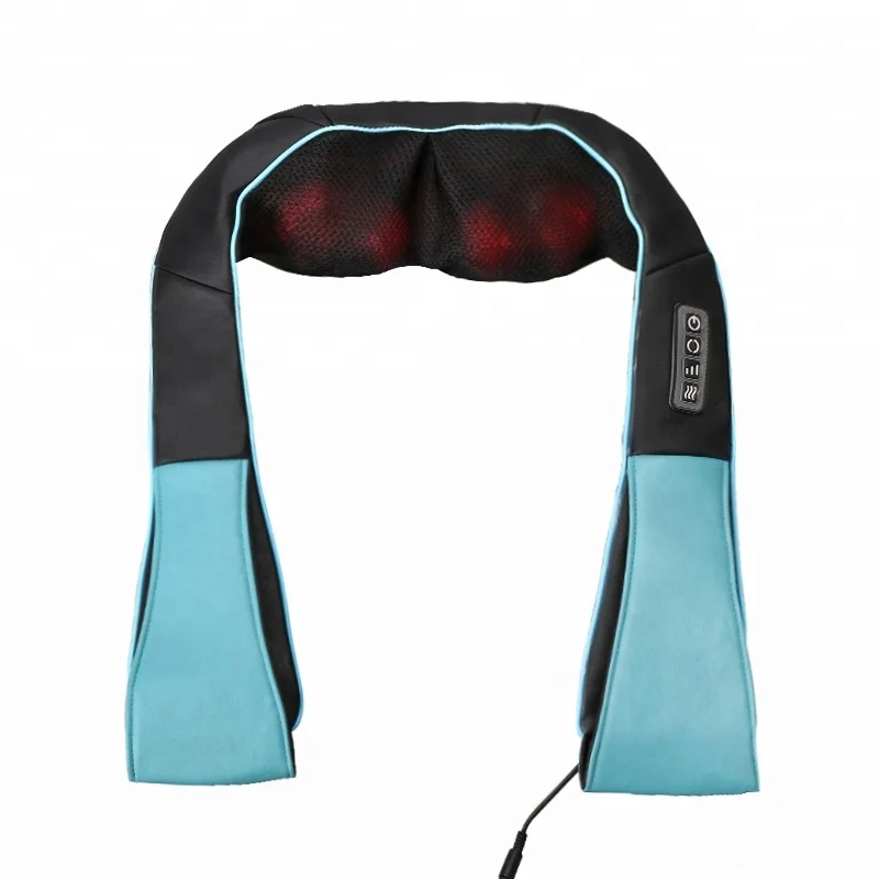 

Electric Shiatsu Neck and Back Full Body Massager Deep Kneading Pillow with Heat Full Body Massage Belt