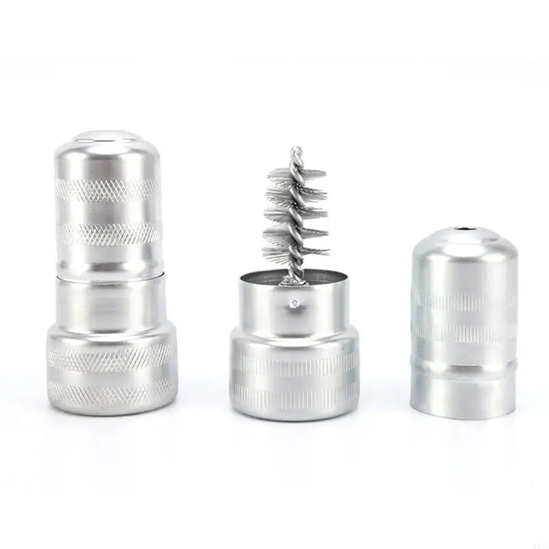 WXTC Battery Brush Set Increase Battery Life Features Strong Bristles Ergonomic Grip