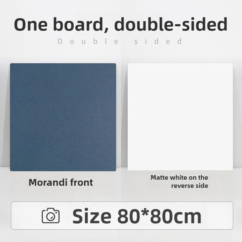 80*80cm Achtergrond Cement Houtnerf Dubbelzijdige Achtergrond Board Achtergrond voor Fotografie Fotostudio Fotografische Props