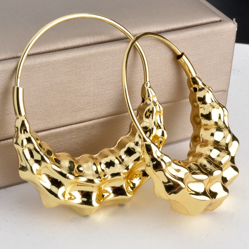 

ZeaDear Smooth Chunky Big Earrings For Women 2024 New Fashion Simple Geometric Ear Buckle Ear Cartilage Aesthetic Jewelry Gifts
