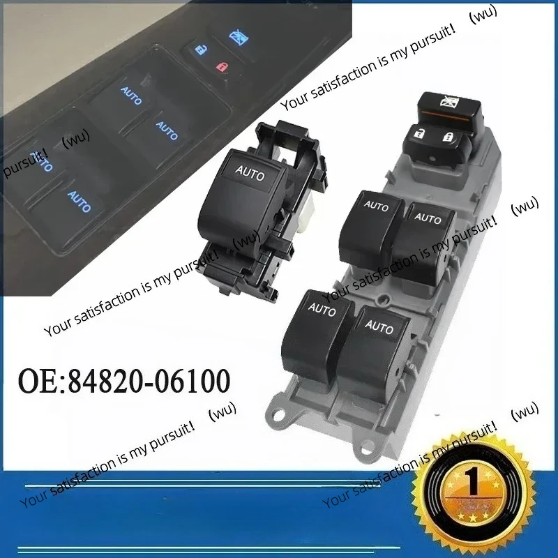 Suitable for Toyota RAV4, Corolla, Yaris 2005-2015 driver and passenger power window control switch button