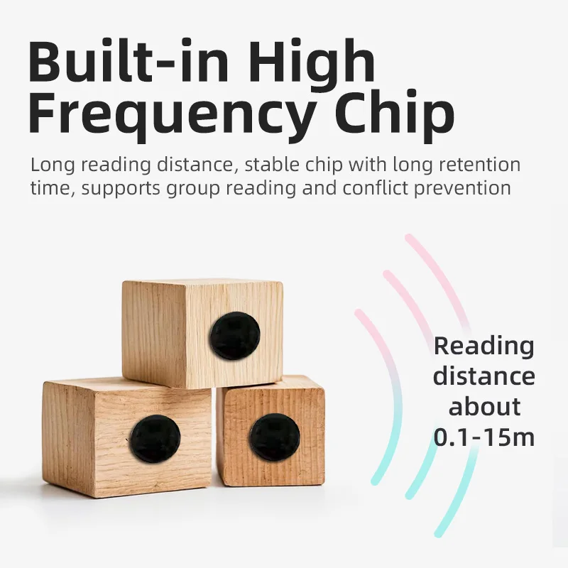 2pcs NFC Tree Tag 213 Chip Nail Tag Forestry Management Wood Identification Waterproof 144bytes