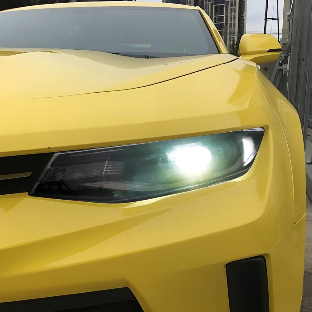 

Car Front Lamps For Chevrolet Camaro 2016-2019 Auto Headlights Assembly Upgrade LED Dynamic Streamer Projector Lens Accessories