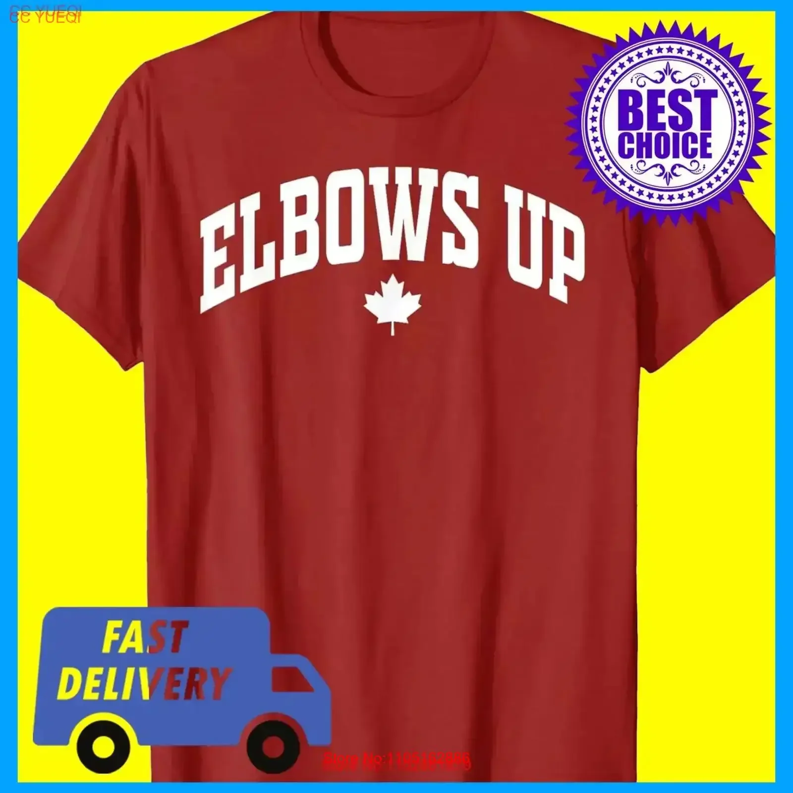 Elbows Up Canada True North Strong and Free T Shirt vintage Washed Top For Everyday Wear Soft graphic Slightly Stylish vintage
