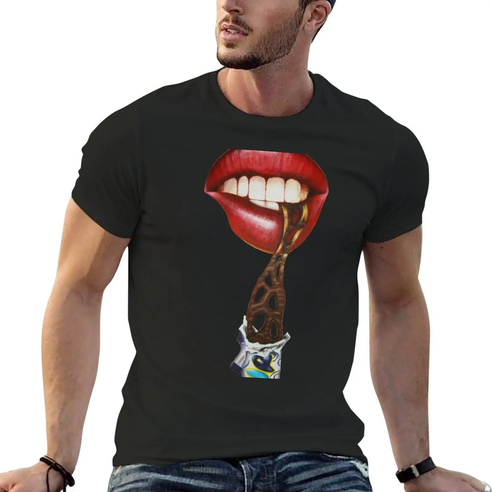 

Bite Me T-Shirt boys animal print heavyweights korean fashion t shirt men 100℅ cotton