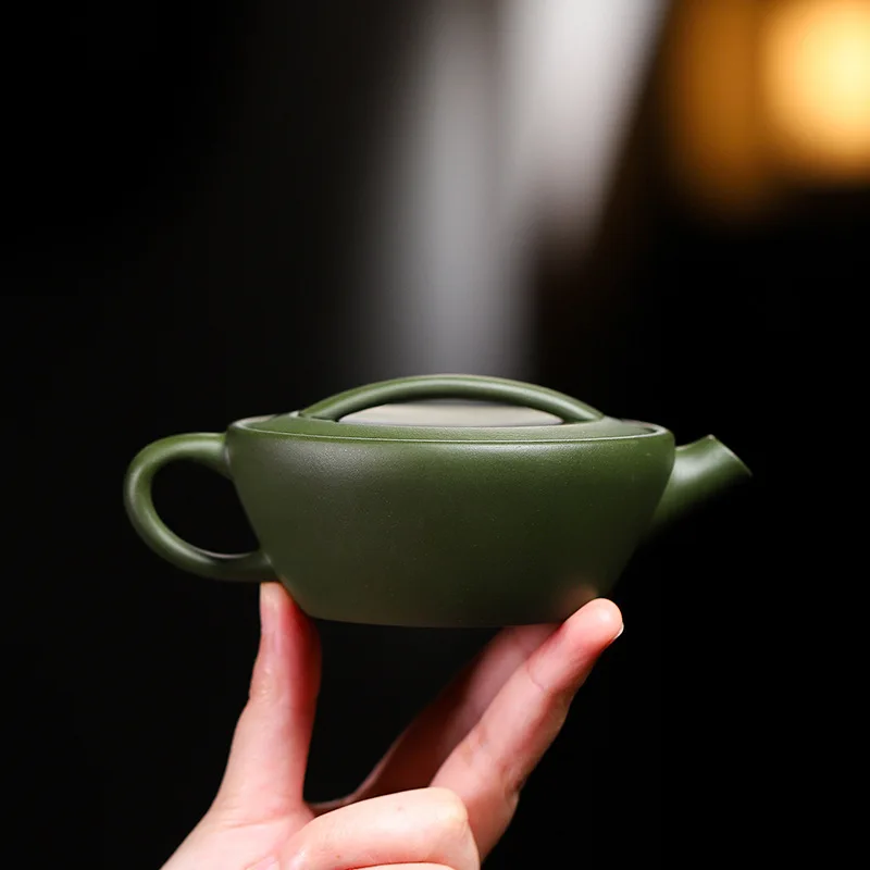 160cc High-end Yixing Purple Clay Teapots Handmade Pot Raw Ore Zhu Mud Kettle With Filter Zisha Tea Set Tea Services Gift