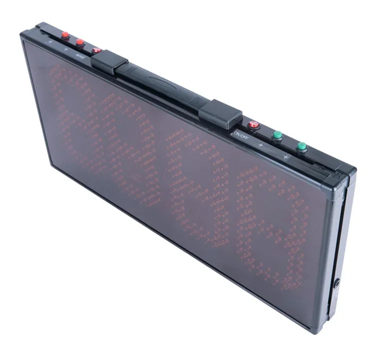 Football Referee Substitution Board Injury Time Display Electronic Boards Change Player Soccer For Battery Sports Equipment