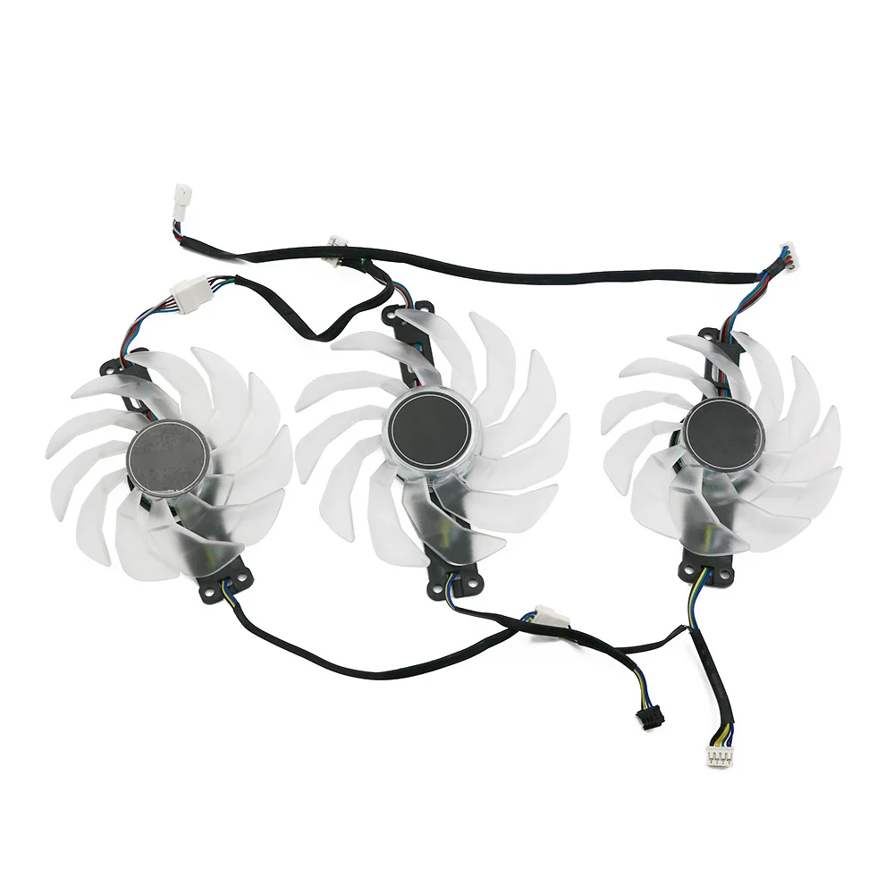 Imagem -02 - Ventilador de Placa de Vídeo para Gamerde Substituição Th9215s2h-pdb03 102 mm Th1015s2h-pba01 Kfa2 Galax Rtx 3070 3080 3070ti 3080 ti ex Fãs