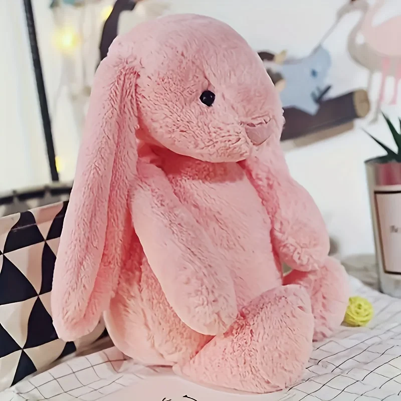 1pc Rabbit Doll 11.8inch/30cm Long Ears Plush Doll Plush Toy, Plush Toy Gift 【Valentine\'s Day 】【Easter Day】For Best Gift