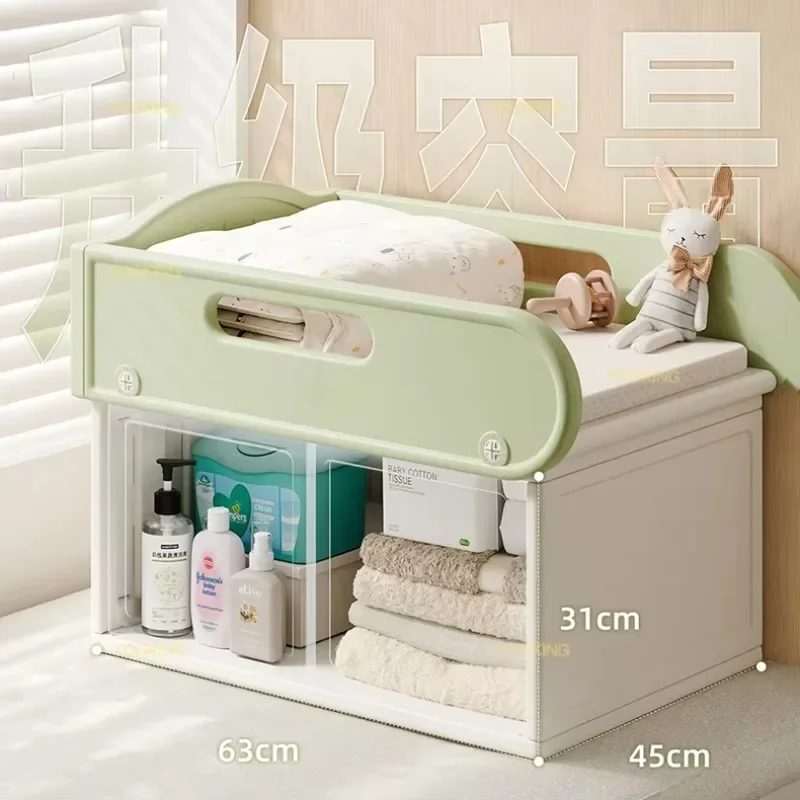 Multifunctional changing table Dresser Baby changing table Children's room