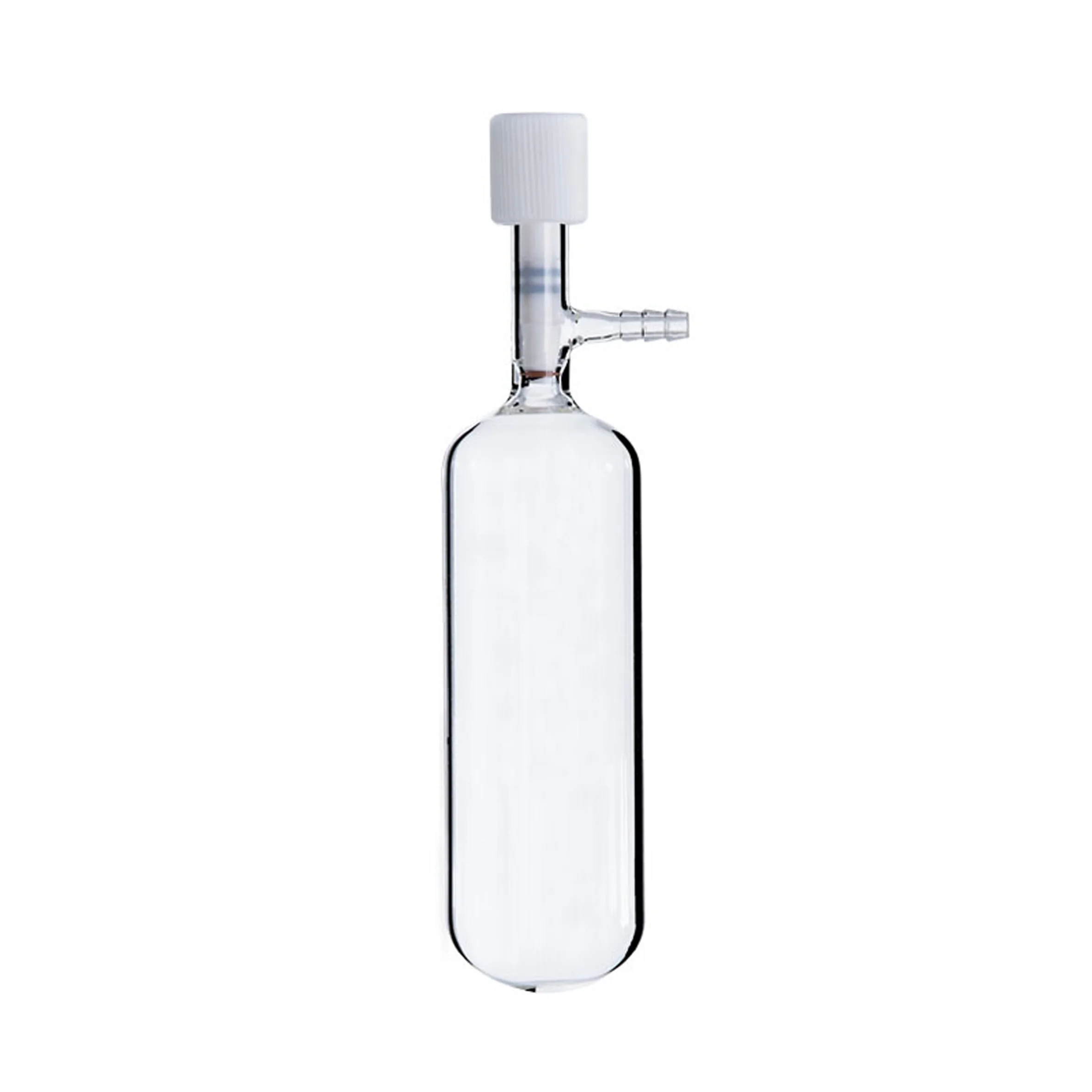 Tube Schlenk à vide poussé, récipient de réaction cylindrique pour laboratoire