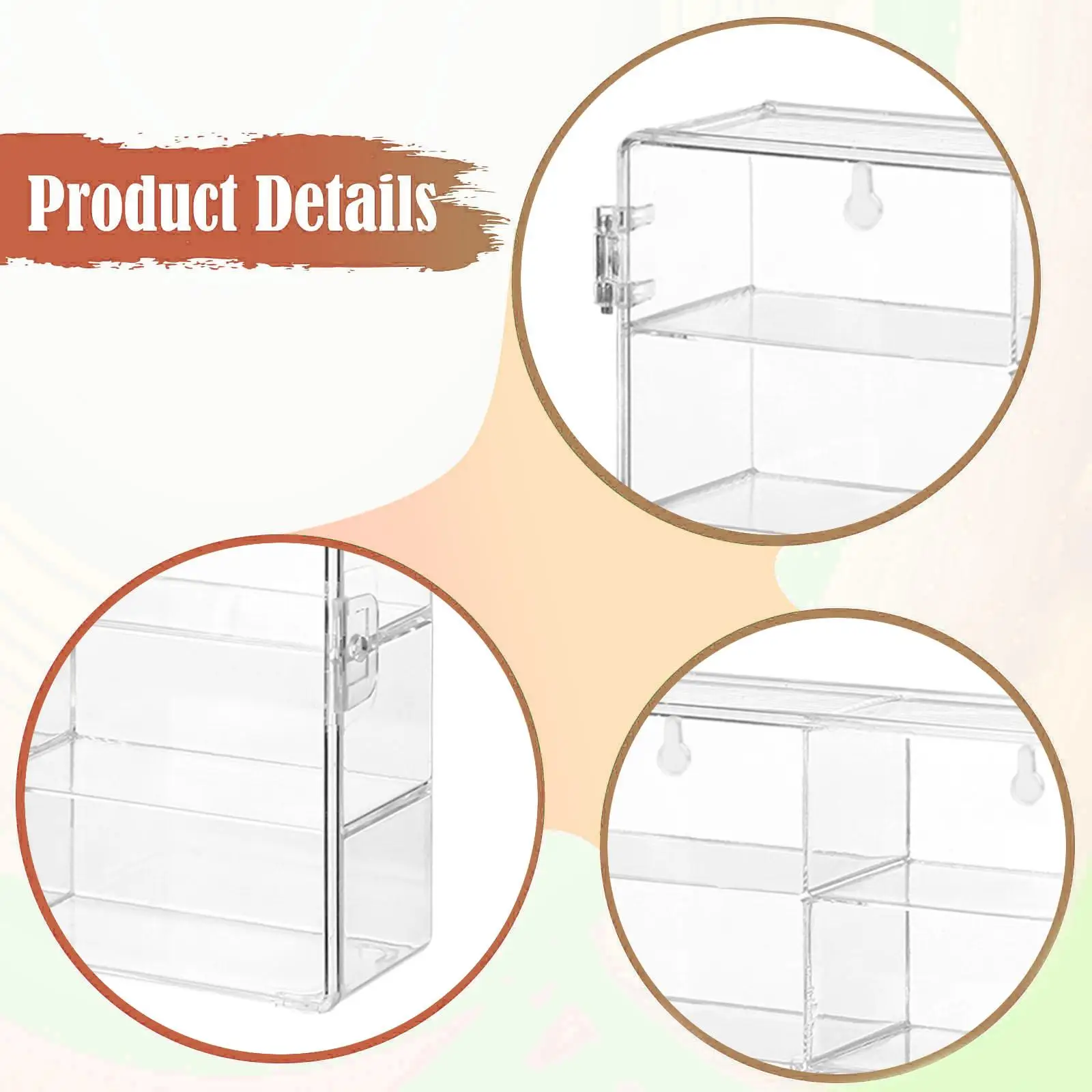 

Витрина для игрушечных машинок масштаба 1/64, настенная/настольная, вмещает 8 машинок, прозрачная