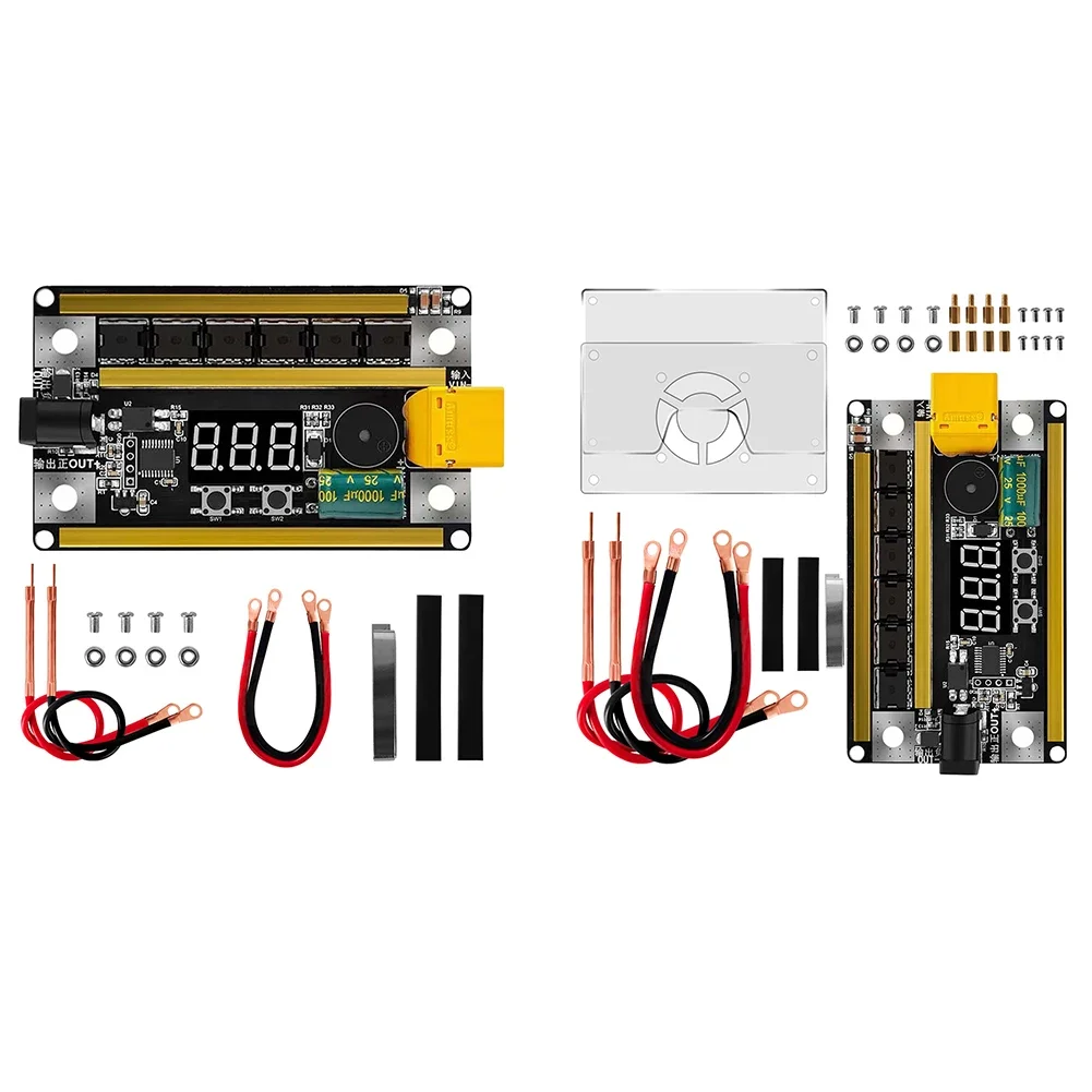 GX591 płyta sterowania spawarki wsparcie spawanie 0.1mm-0.2mm blacha niklowa 12V zgrzewarka punktowa płytka drukowana PCB do baterii 18650