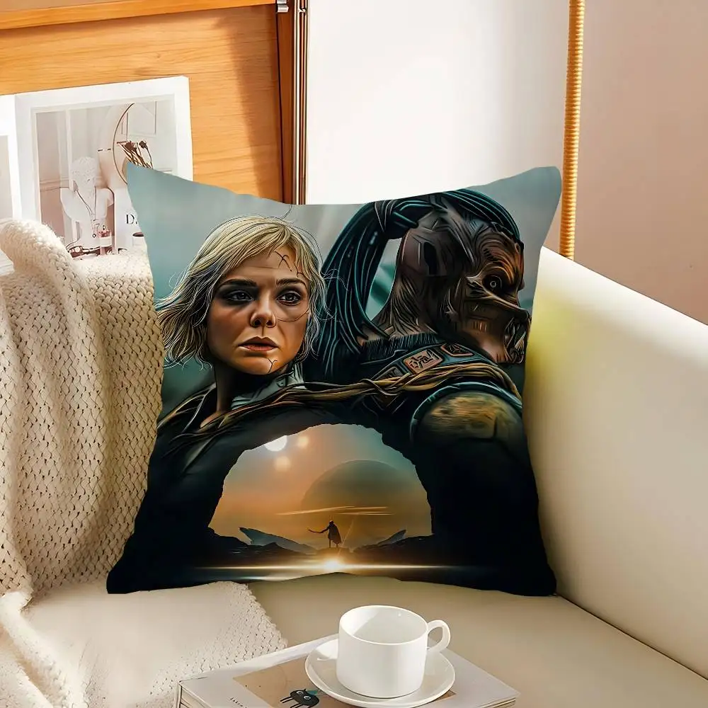 P-Predator Badlands سادات الفراش المنزلي غطاء وسادة للديكور الزفاف كيس وسادة فائق النعومة #4