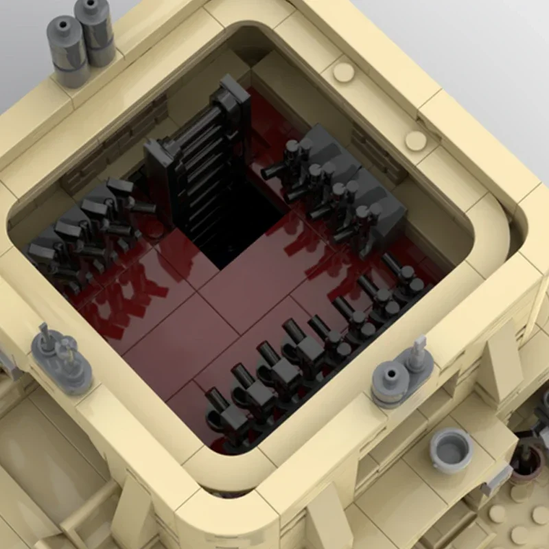 Vélo de vitesse, maison du désert, briques de construction Moc, modèle de film étoile, cadeaux, jouets de noël, ensembles de bricolage, technologie d'assemblage, blocs modulaires