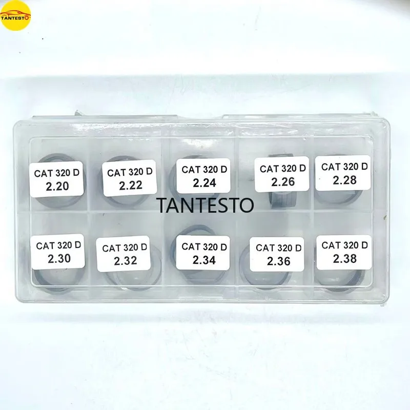 CRIN حاقن الملف اللولبي صمام فجوة الهواء غسالة جوانات إصلاح أطقم 2.20-2.38 ل CAT 320D