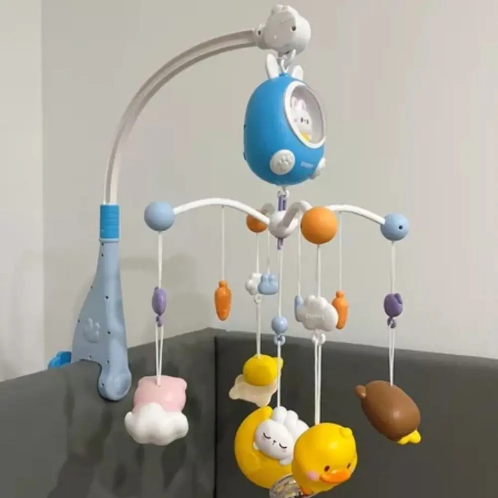 Met verlichting Roterende bedbel Muziekprojectie Roterend ontwerp Elektrische muziek Mobiele hangende stijl Kinderwagen hangend