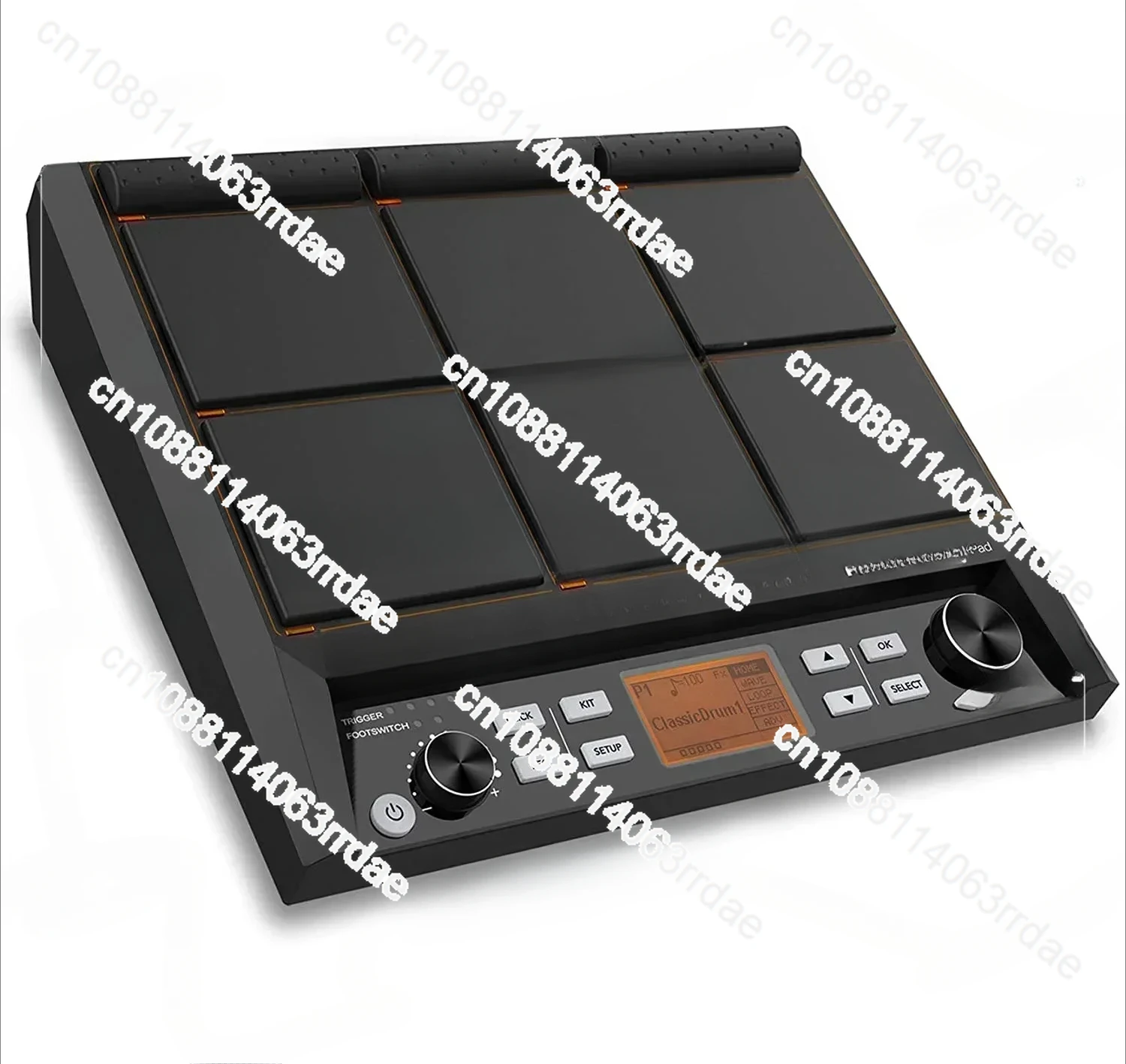 Home PD705 Percussion Pad 9-Sample Pad All-in-one Multipad Tabletop Electric Drum Set