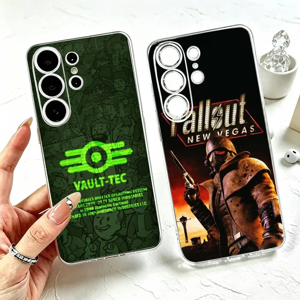 Game F-Fallout 4 S-Series  Phone Case Transparent Silicone Soft For Samsung S25,S24,S21,S22,S23,S30,Ultra,S20,Plus,Fe