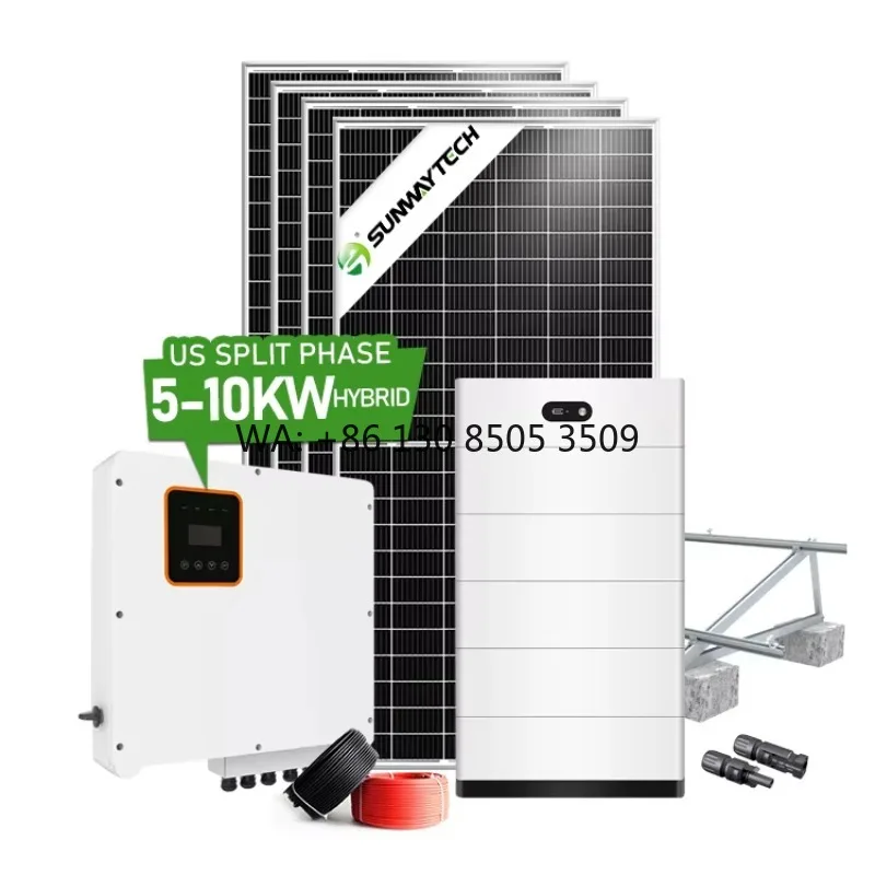 Solar Energy System 5kw 5000 Watt Soler System Solar Home 8kw 10000watt with Inverter