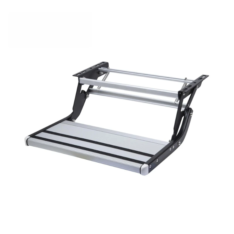 

RV Ladder Camping Ladder Folding Manual Single Drop Foldable Aluminum Solid