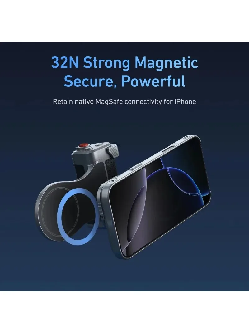 Magnetic Phone Camera Grip Kit Graphene Cooling Case Handle Holder