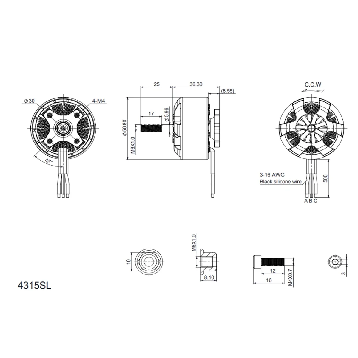 moteur-fpv-hobbywing-xrotor-rtf-4315-360kv-8s-pour-avions-fpv-de-15-pouces-multirotors-helicopteres-drones-de-course-pieces-detachees