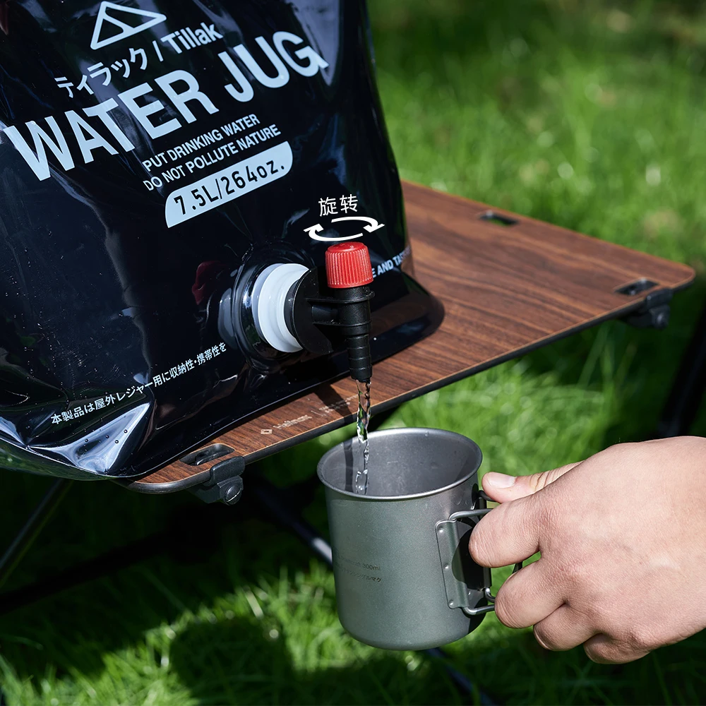 

Tillak Water Storage Bag, Small Folding 7L Water Bag for Outdoor Camping, Folding Bucket Bundok Has The Same Water Bag.
