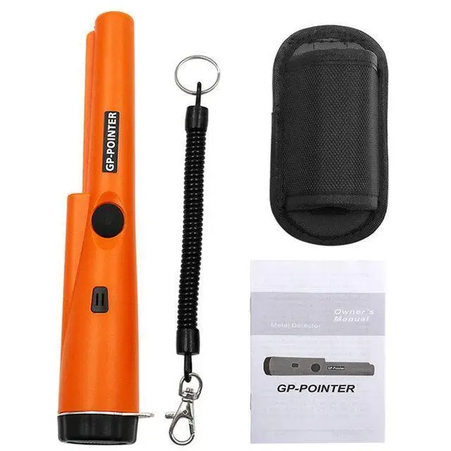 Treasure Hunter Handheld Metaaldetector Pinpointer Pointer Sonde Anti-kras Metaal Aanwijzen Waterdichte 360-graden scan