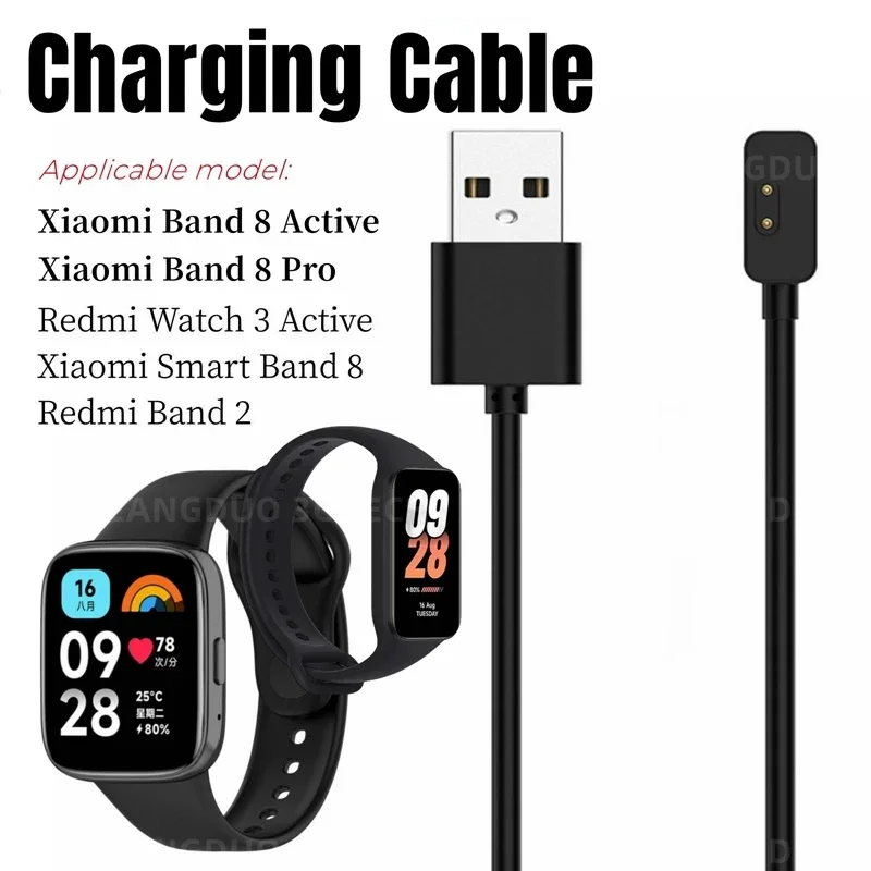 

Fast Charger Cable For Xiaomi Band 8 active 8 Pro Redmi watch 4 3 Active redmi band2 miband 8 Smart Watch Charging Adapter