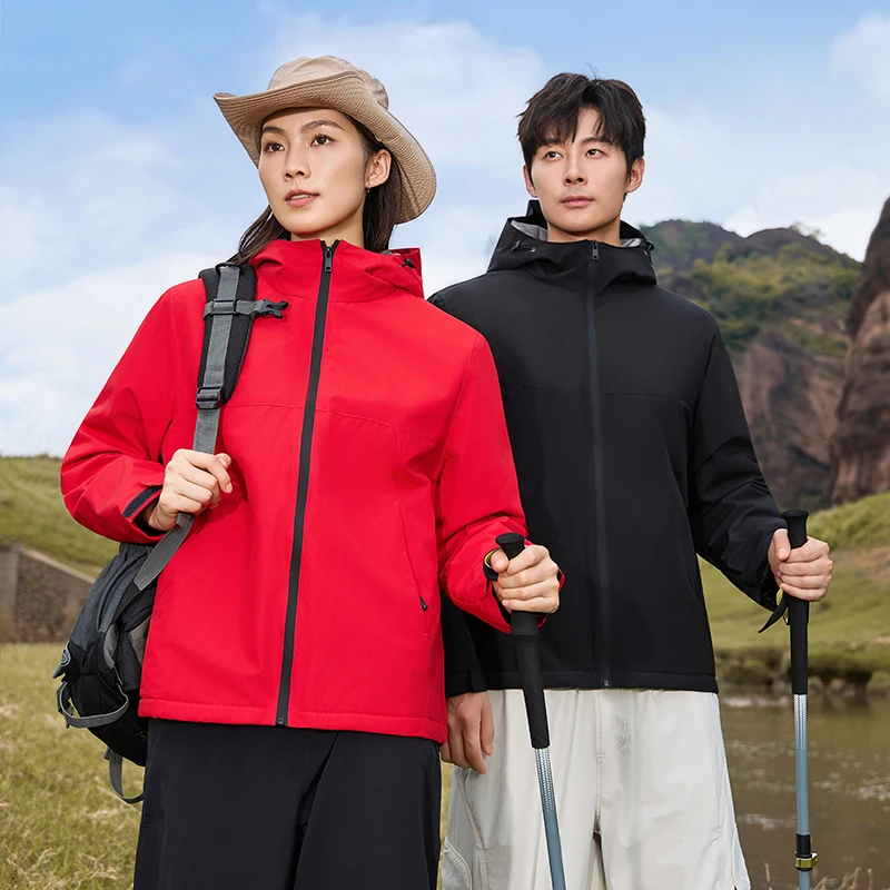 2025 New Unisex Custom Fleece Jacket Windproof, Rainproof and Wear-Resistant Jacket