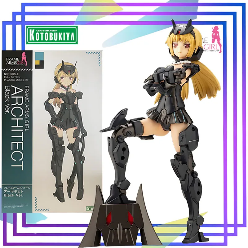 

Kotobukiya Original Frame Arms Girl Series 《Ankhtit: Черная версия》Аниме Фигурка Сборка Модель Игрушки Коллекционная модель