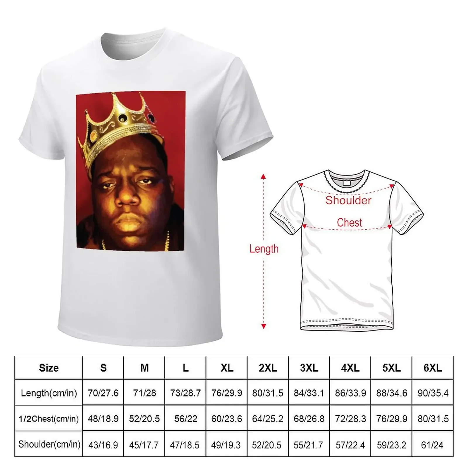 White Big Funny Portrait Hypebest T-Shirt cotton graphic tees Short sleeve tee shirts graphic tees t shirts for men pack