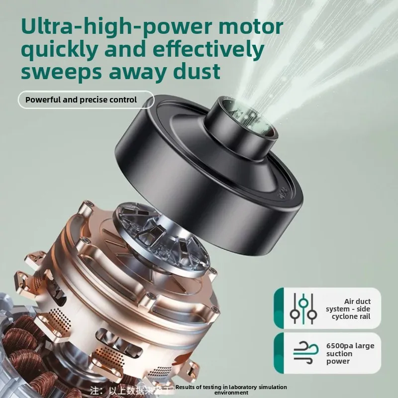 JZD High-Power Wireless Handheld Vacuum Cleaner, Portable Dual-Use for Home Car, Wholesale Car-mounted Wet Dry Vacuum Cleaner