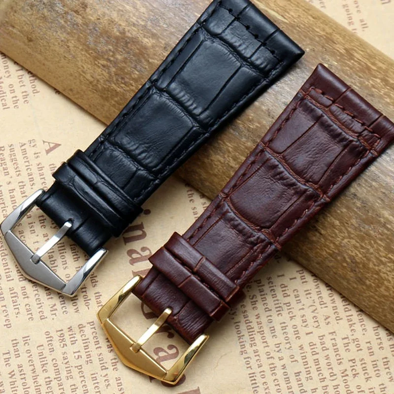 Genuine leather bracelet 26mm 22mm 30mm for Franck Muller FM6000H watch strap wristwatches Accessories cowhide watch band