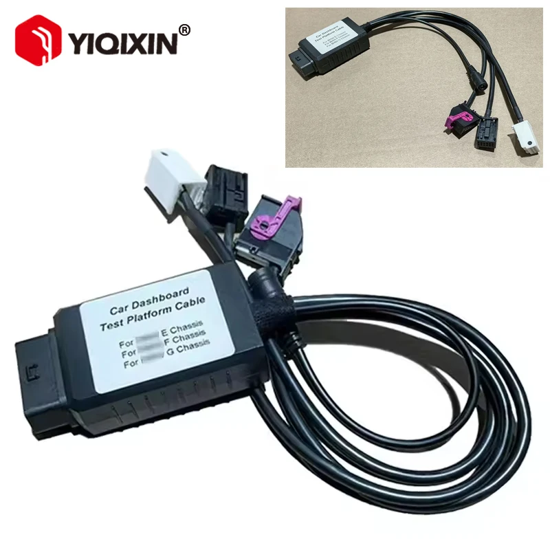 

Кабель для тестирования приборной панели 12В/14В, платформа для ремонта приборной панели, диагностический инструмент для BMW серий E, F, G (для шасси)