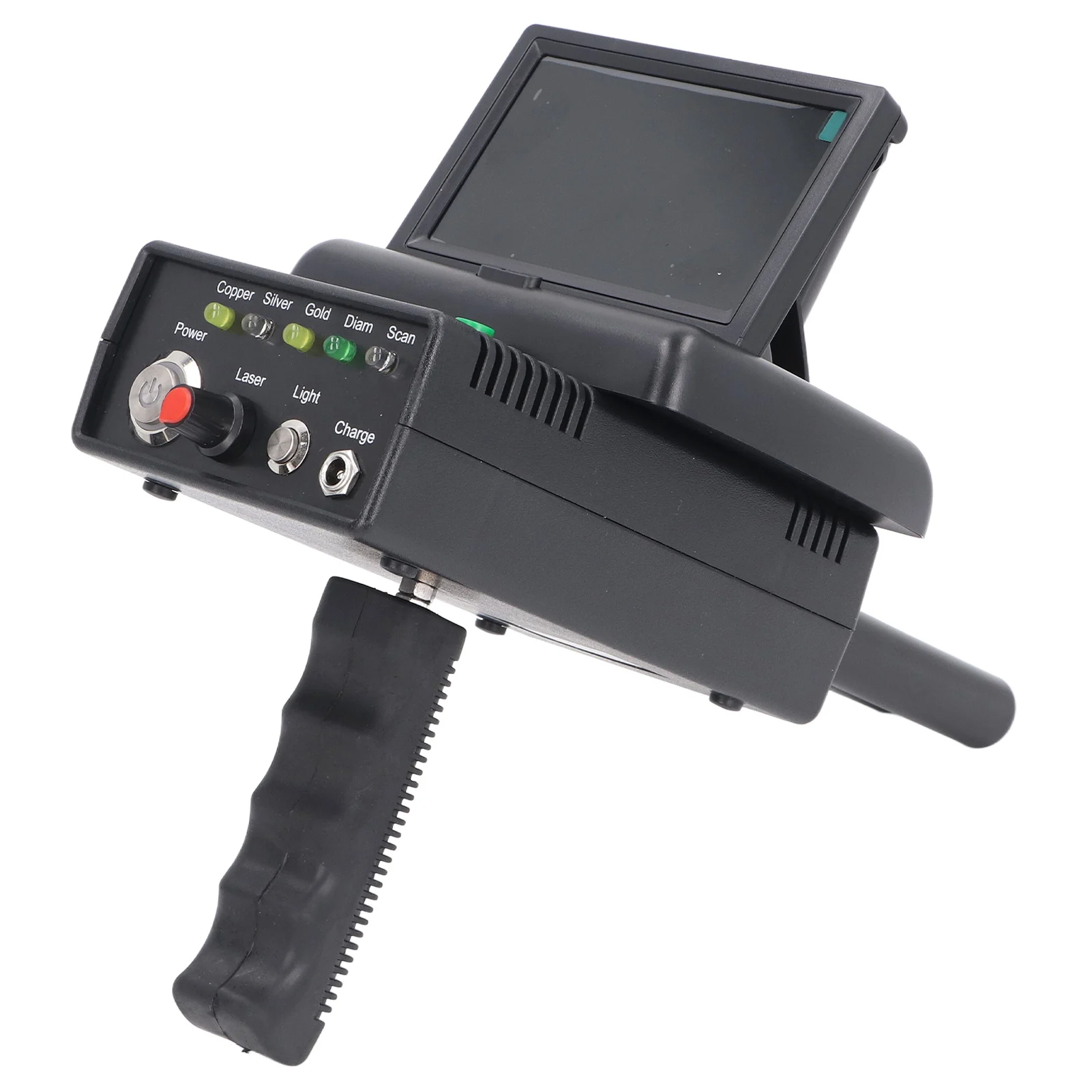 Underground Metal Scanner HD LCD Display Outdoor Gold Silver Copper Locator Professional Gold Detector with Flashlight