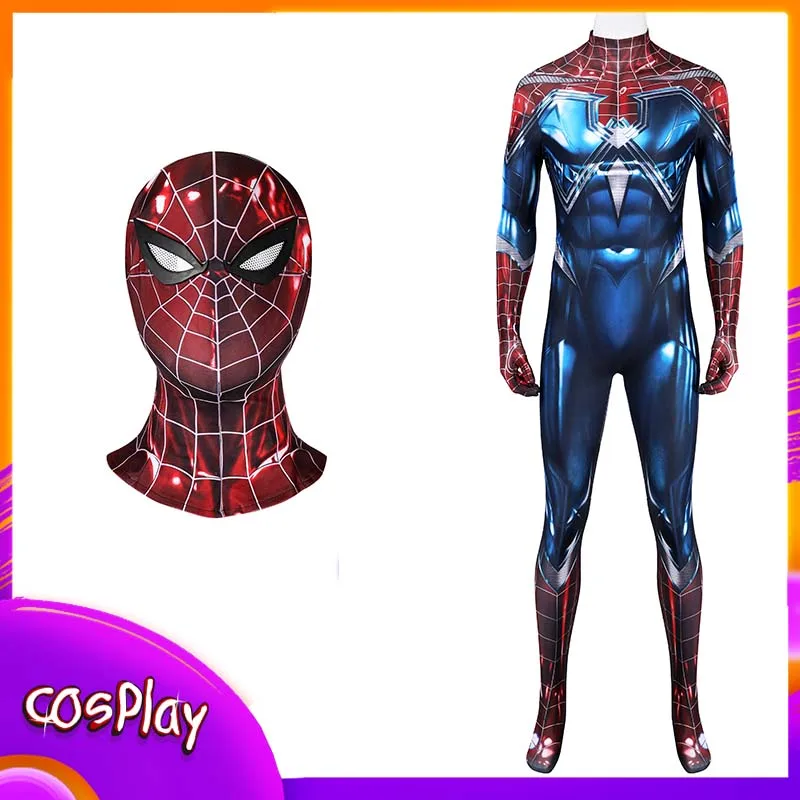 

Spider Man Cosplay Costume Resilient Suit Superhero Jumpsuit Comic-con Carnival Masquerade Party Coser Props Bodysuit Adult Gift