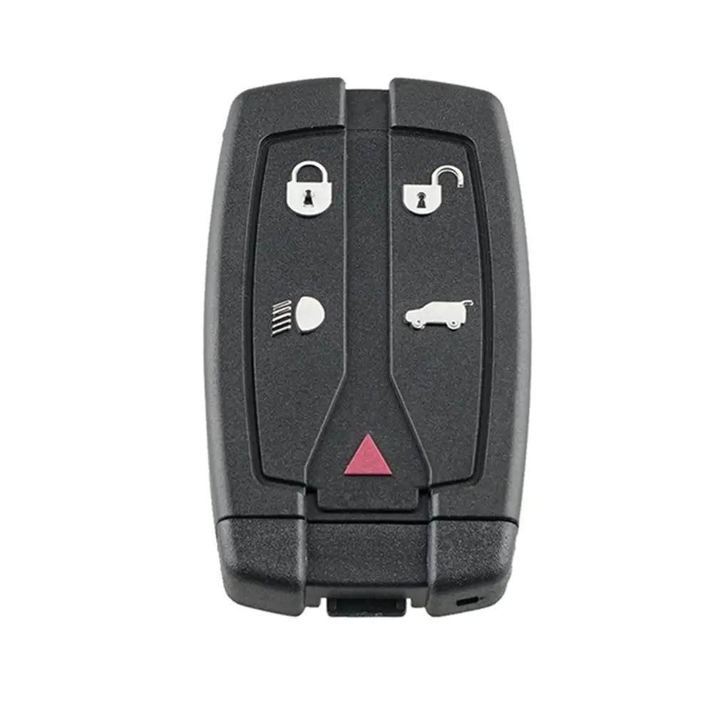 

Replacement Keyless Remote Car Key Shell Case for Land Rover LR2 2008-2012 Black Metal ABS Car Key Fob Accessories