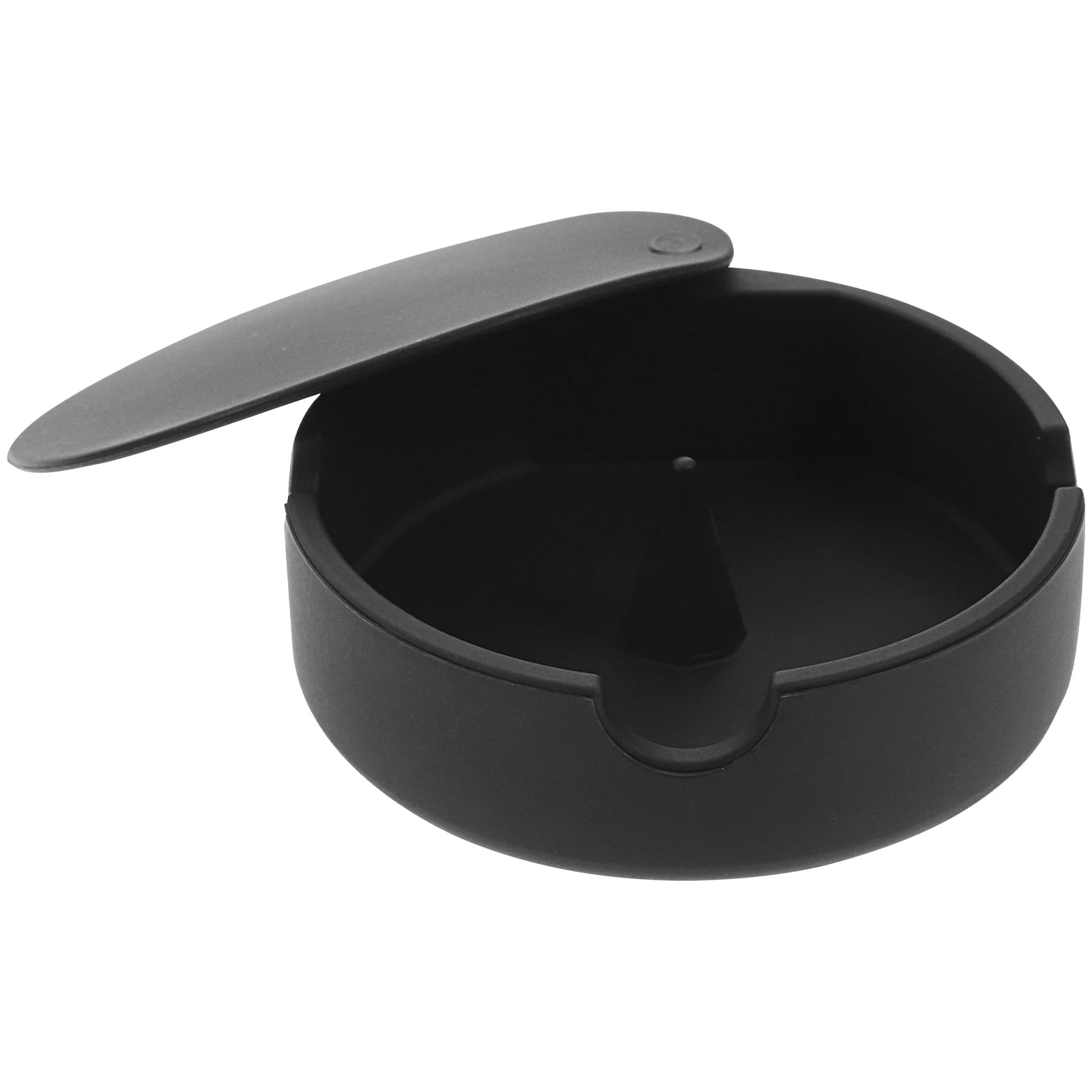 

Silicone Ashtray With Lid Round Shatter-Proof Heat Resistant For Home Desktop Living Room Colored Table Ashtray