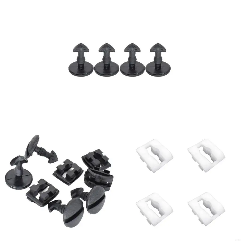 6XDF Towing Eye Trim Turn Lock Insert for Evoque Tow Bracket Cover Clip Screws