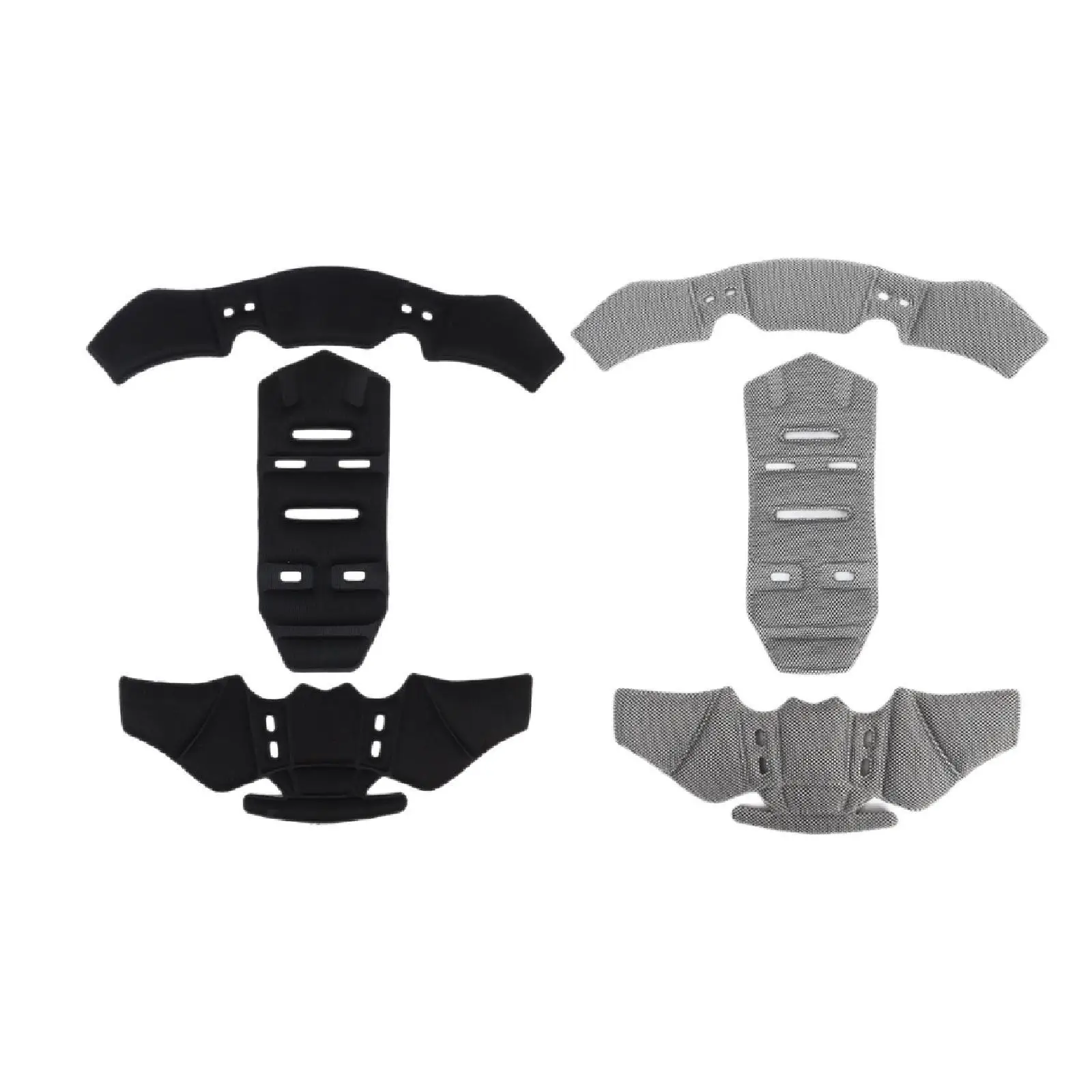 

Helmet Padding Kit Cushions Reusable Comfortable Soft Insert Helmet Pads for