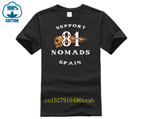 Hells Angels Nomads Spain Support 81 T-Shirt Anniversary