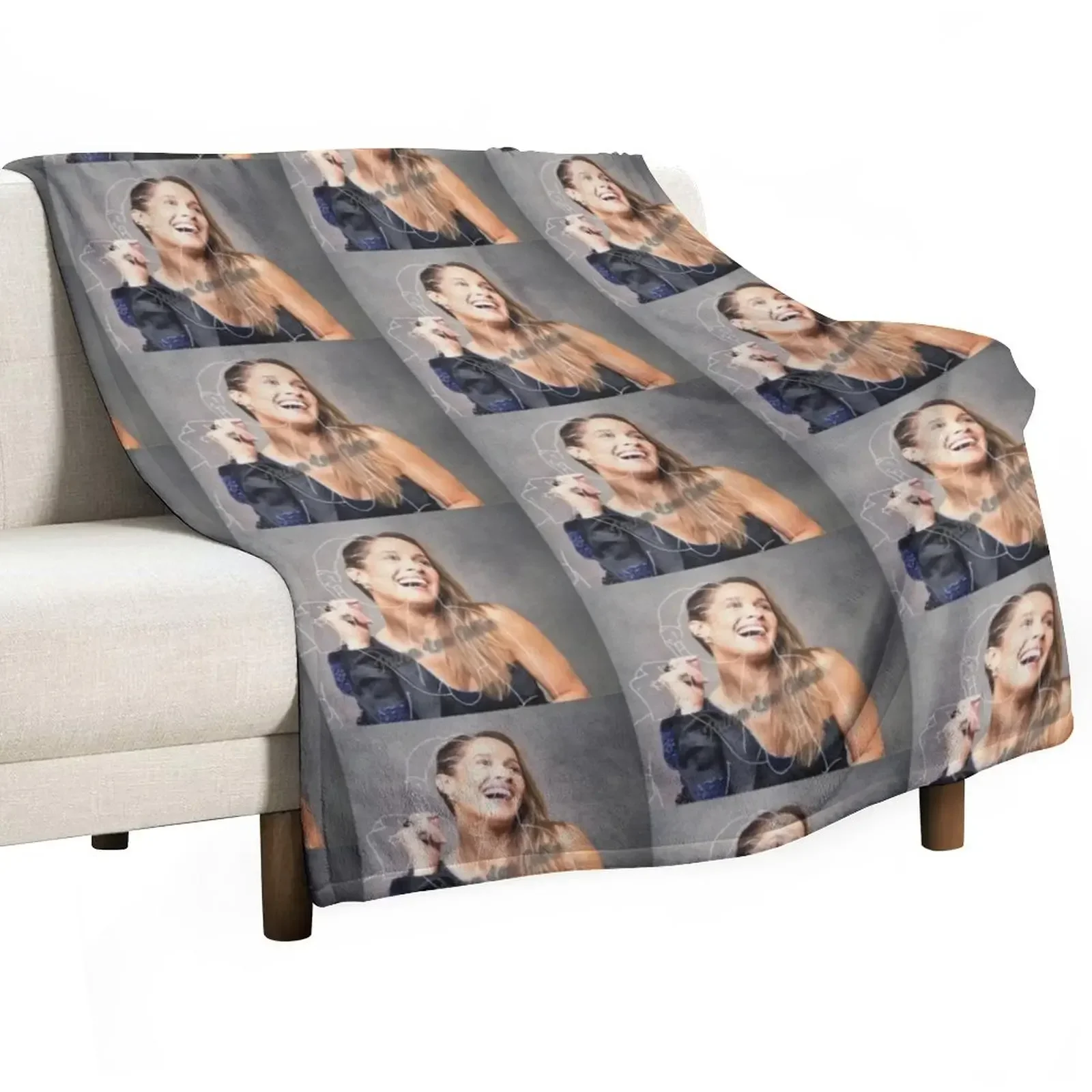 Jaina Lee Ortiz Station 19 Throw Blanket Decorative Sofas Thermal Heavy Blankets