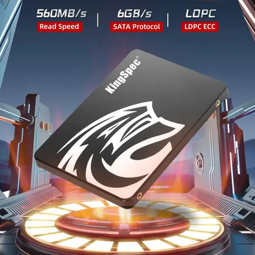 Imagen 1 del producto KingSpec SSD 120GB 240GB 480GB 1TB SSD SATA SATAIII 128GB 256GB 512GB SSD HDD 2,5 ''disco duro unidad interna de estado sólido para PC